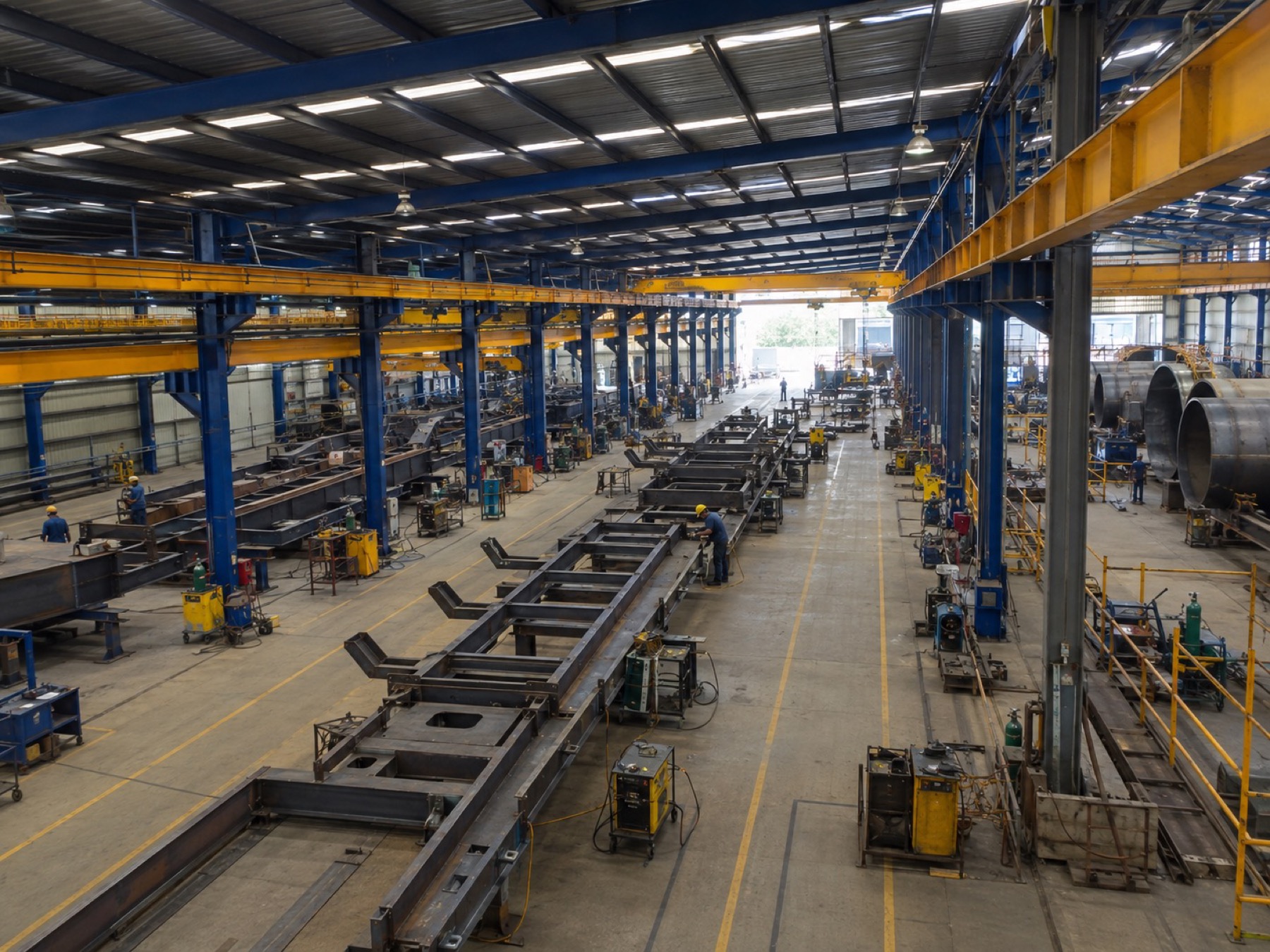 Planta industrial Metric — instalaciones del grupo